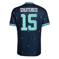 Camiseta Alemania Nico Schlotterbeck #15 Segunda Equipación Replica Mundial 2026 mangas cortas